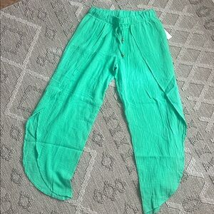 High Slit- Cover Up Pants 
Size Large
(3) pairs - 1 NWT, 2 NWOT